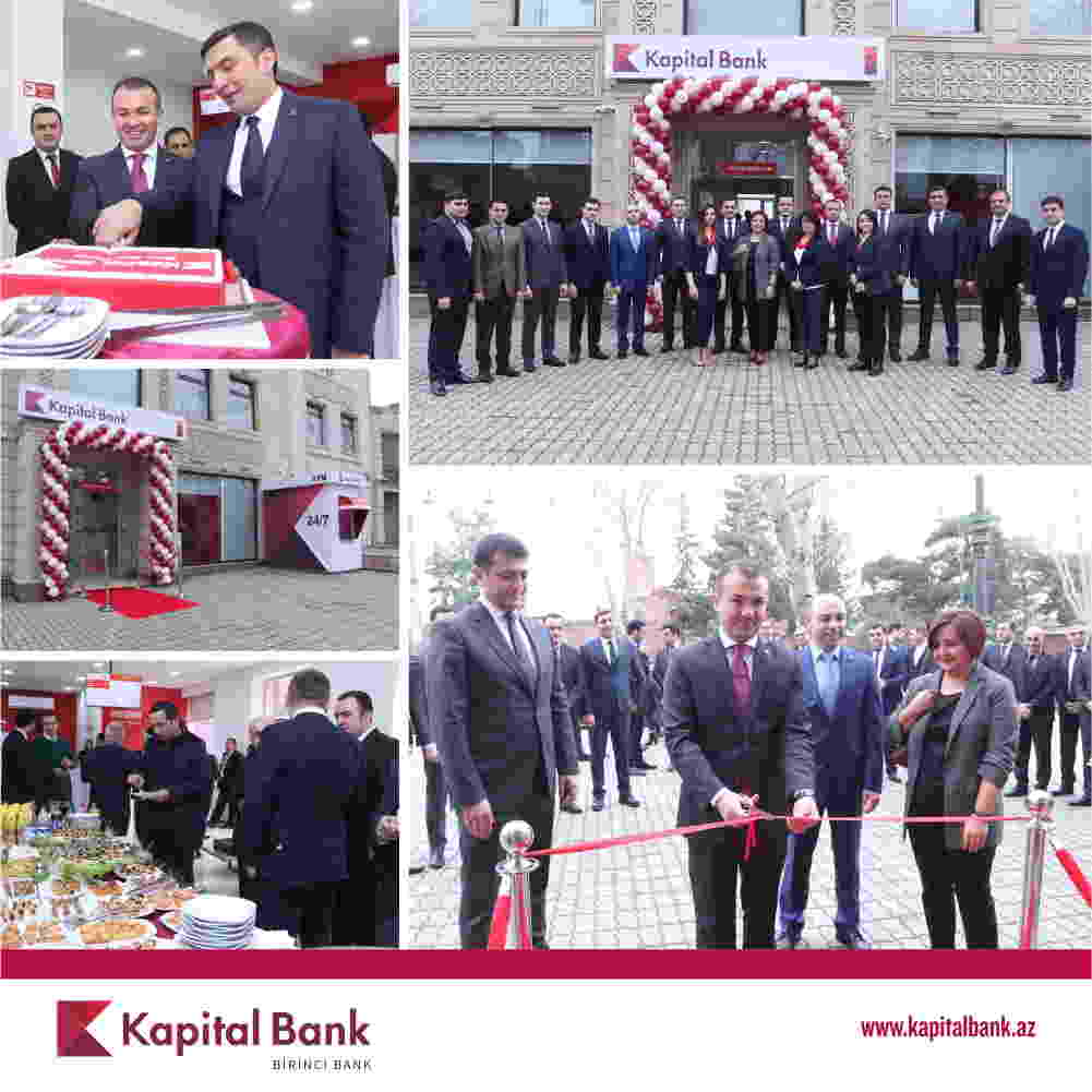 Kapital Bank yeni filialını istifadəyə verdi 